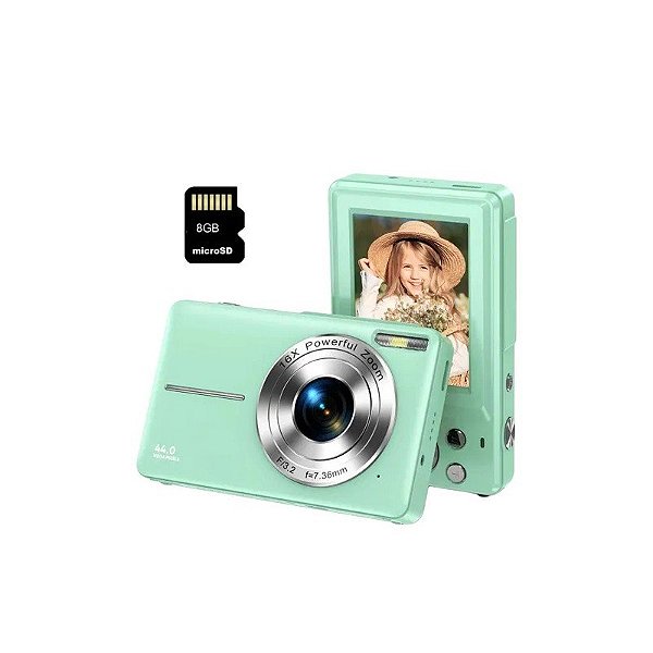 Câmera Digital DC-403 44MP / 16X / 2.4" / Verde