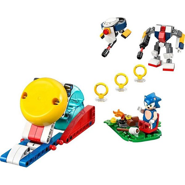 Cubo de Conflito - Lego Sonic The Hedgehog Acampamento do Sonic - 77001 (177 Peças)
