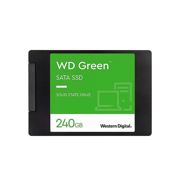 SSD 2.5" WD Green SATA 545-450 MB/s 240 GB (WDS240G3G0A)
