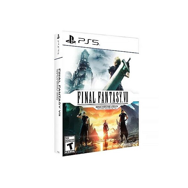 Jogo para Playstation 5 Final Fantasy VII Remake Intergrade & Rebirth Pacote Duplo Edição Física