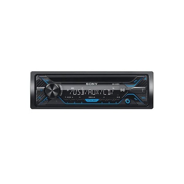 Leitor de CD Automotivo Sony CDX-G1201U/Q USB/FM/MW/SW - Preto