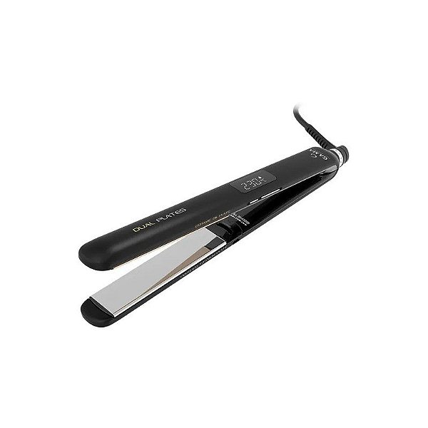 Prancha para Cabelo Gama CP14 Dig 4D Dual Plate - 230°C - Bivolt - Preto