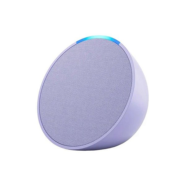 Caixa de Som Amazon Echo Pop Alexa Smart 1ª Geração Roxa