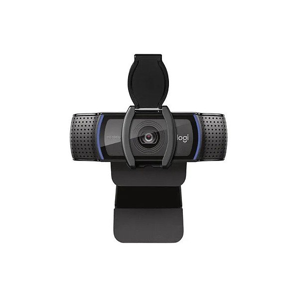 Webcam Logitech C920E Empresarial Full HD - Preto (960-001360)