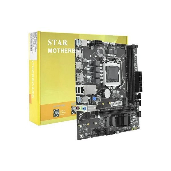 Placa Mãe Intel 1200 Star H510 H511 Giga Nvme