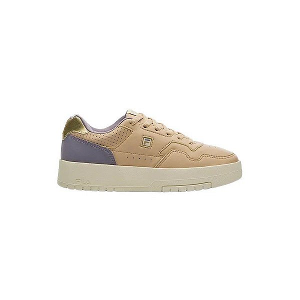 Calçado Fila Ardenza Bege-Lilás-Branco Feminino US 6