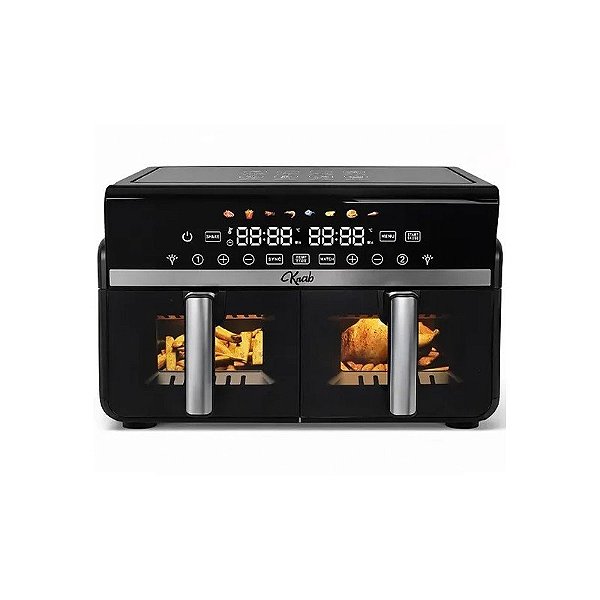 Fritadeira Elétrica Krab KBFE10 2200 Watts 10 Litros 220 - 240V ~ 50/60Hz - Preta
