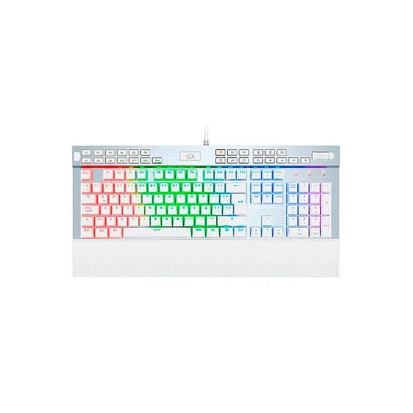 Teclado Redragon K550W-RGB-1 Yama EUA Mecânico WHT (Branco)