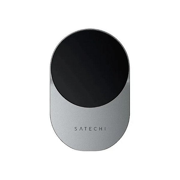 Carregador de Carro Satechi ST-Q2CCM QI2 Sem Fio - Cinza Espacial