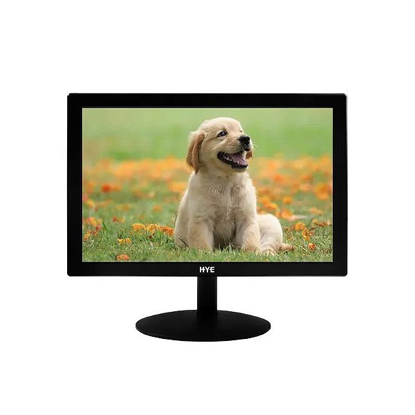 Monitor Hye HY16WLNC de 15,6" HD 16:9 75HZ 5 MS com VGA e HDMI