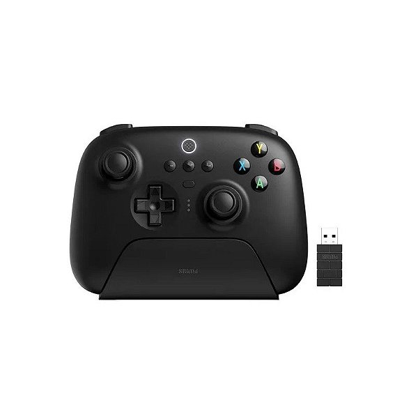 Controle Sem Fio 8BITDO Ultimate C - Preto com Base de Carregamento