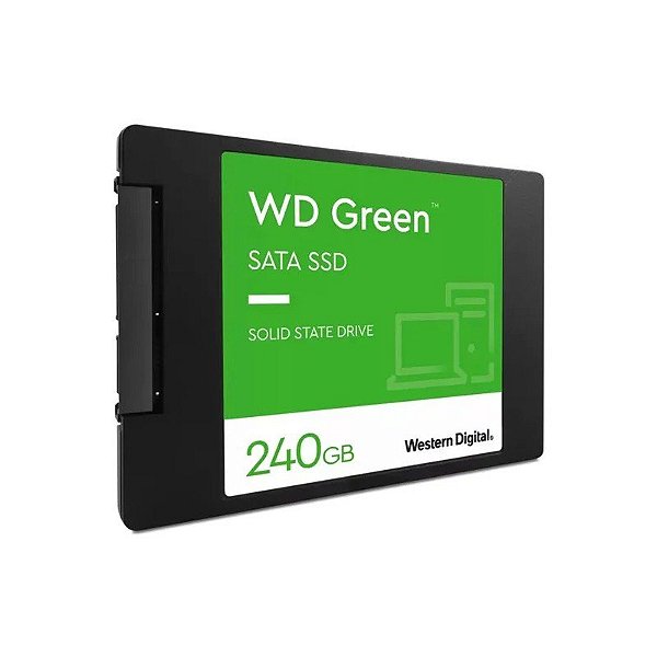 SSD HD 2.5 240GB Western Digital Green WDS240G3G0A