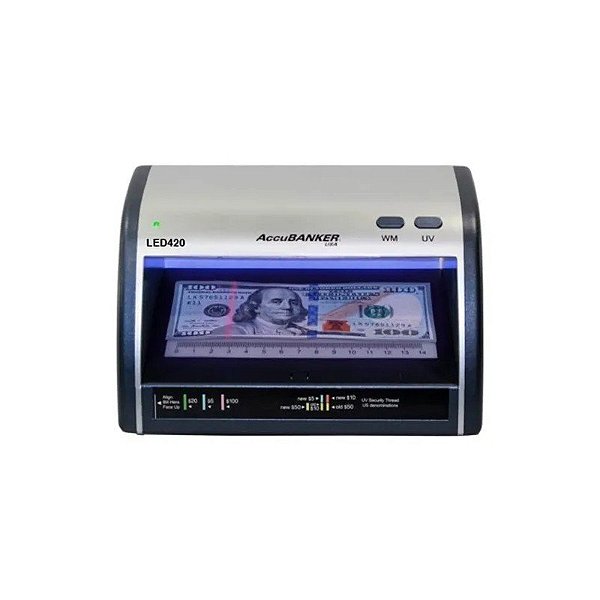 Detector de Dinheiro Accubanker LED420