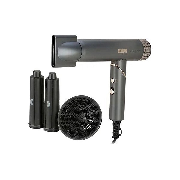 Secador de Cabelo Onida Fast DRY ON-6001 1800W 2V - Preto