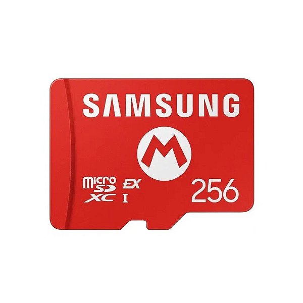 Cartão de Memória Micro SD Samsung para Nintendo Switch 2 256GB
