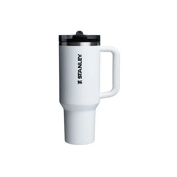 Copo Térmico Stanley The Flip Straw Quencher Protour 10-12486-409 - 1.18L - com Bico - Chalk VRT