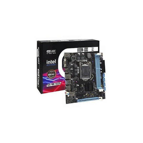 Placa Mãe 1151 Goline H110M-GD3 DDR3/6-9GER Gigabit