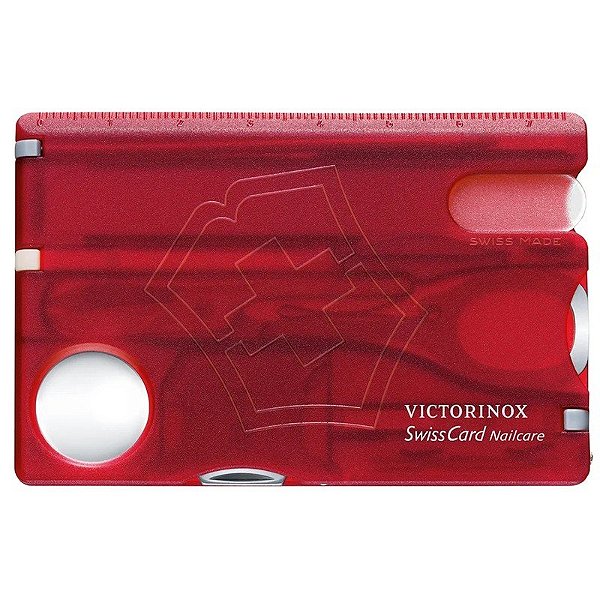 Cartão Suíço Victorinox Cuidados com as Unhas 0.7240.T (13 Funções)