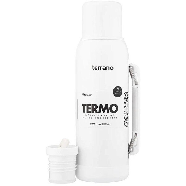 Garrafa Térmica Terrano 1L - Branca