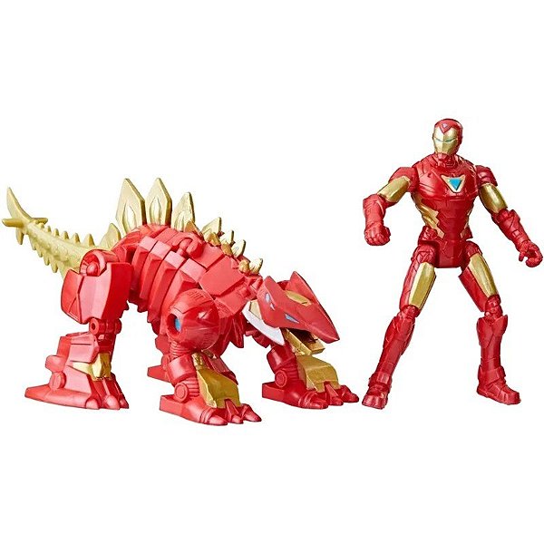 Bonecos Hasbro Marvel Mech Strike Homem de Ferro & Esmagador de Ferro - F7869