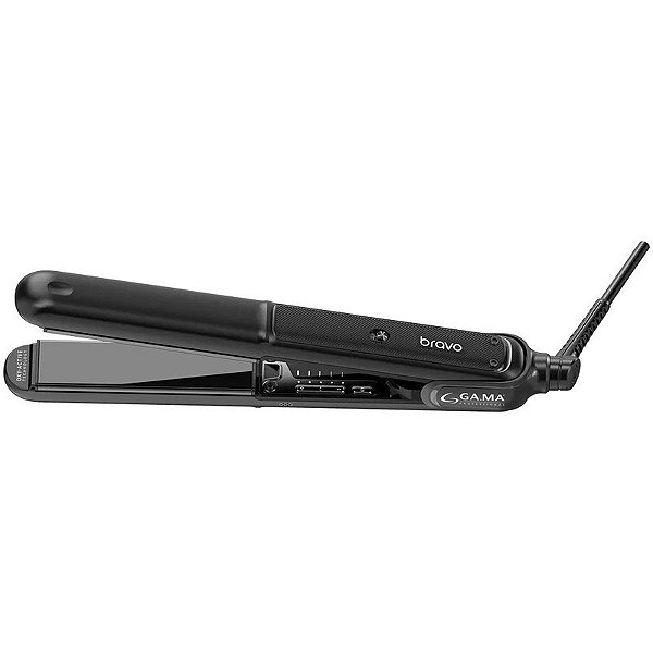 Chapinha de Cabelo GA.MA HS Bravo LED PTC 51W Bivolt - Preto
