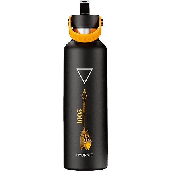 Garrafa Térmica Hydrate 710ml Preta - Guarani