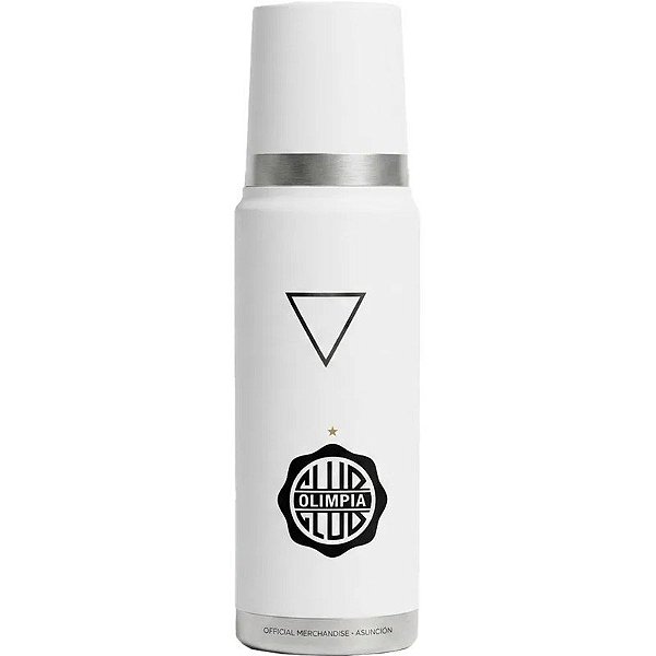 Garrafa Térmica Hidratante para Mate 915ml Branca - Olimpia 3