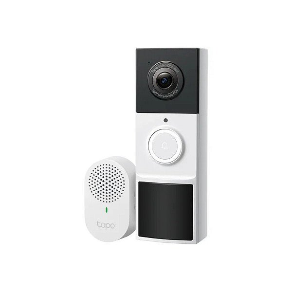 Bat TP-Link Tapo D210 Campainha de Vídeo A Bateria IP65 3MP