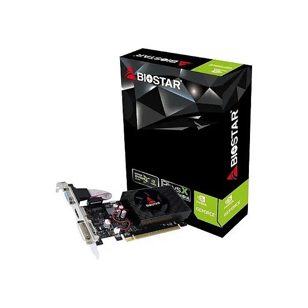 Placa de Vídeo 4GB Exp. GF-GT730 Biostar LP VN7313TH41-TBAR2