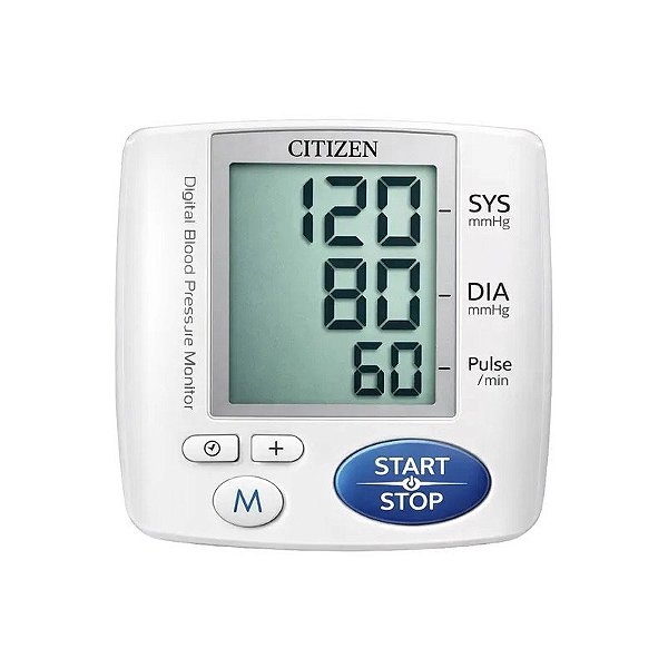 Medidor de Pressão Citizen CH-617 - para Pulso - Branco