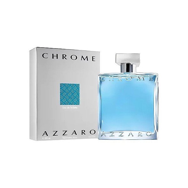 Perfume Azzaro Chrome Eau de Toilette - Masculino 200ML