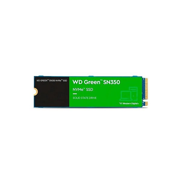 SSD M.2 Western Digital SN350 Green 250GB / GEN3 NVMe - (WDS250G2G0C)