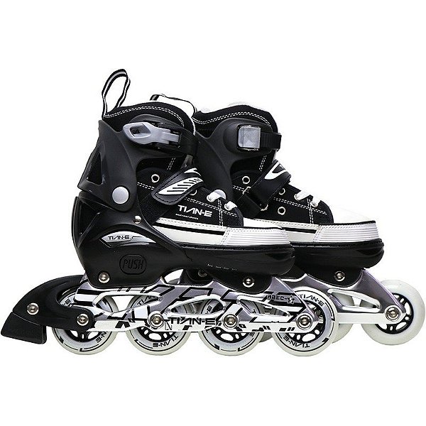 Patins Tian-E ABEC-5 - Preto