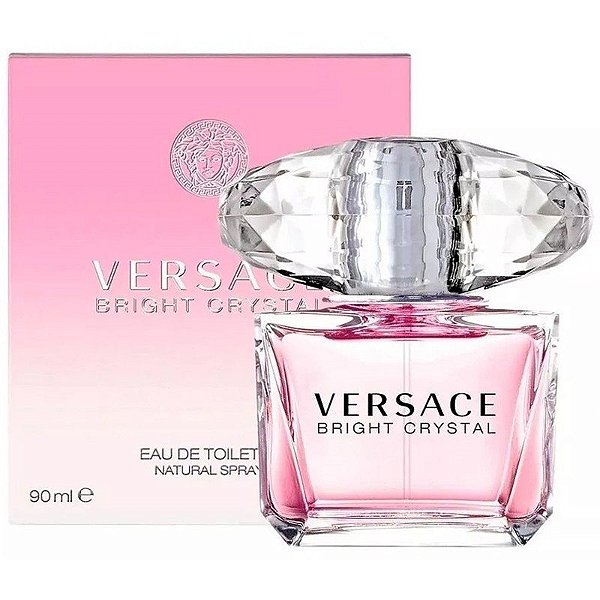 Perfume Versace Bright Crystal EDT 90ml - Feminino