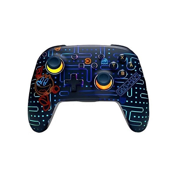Controle Powera Sem Fio para Nintendo Switch - Pac-Man Retro (PWA-A-14151)