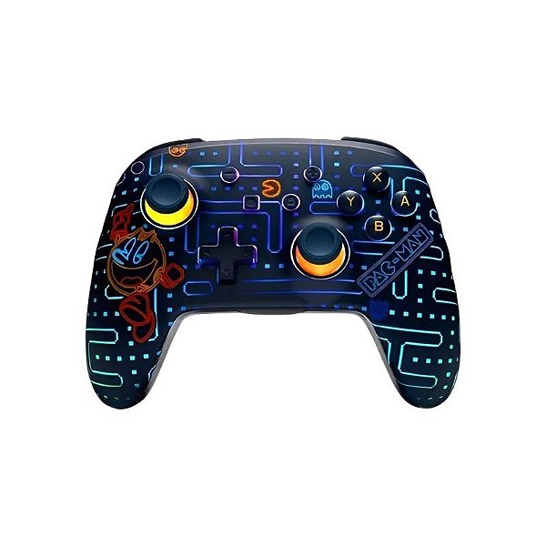 Controle Nintendo Switch Power A Wireless Pac-Man Retrô PWA-A-14151