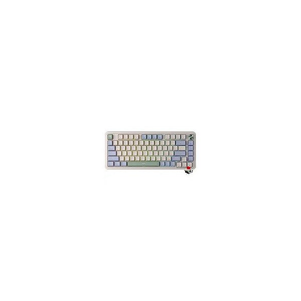 Teclado Gamer Mecânico Redragon K673CPG-RGB-Pro Ucal Pro Wireless / RGB / Vermelho / Inglês - Branco / Verde