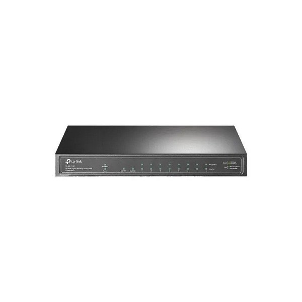Hub Switch TP-Link TL-SG1210P 10 Portas Gigabit 8POE+1SFP 1000MBPS - Cinza