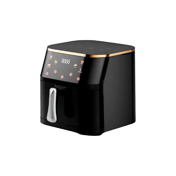 Fritadeira Elétrica Air Fryer Hye HYE-021 - 1400W - 10L - 110V 50/60Hz - Preto
