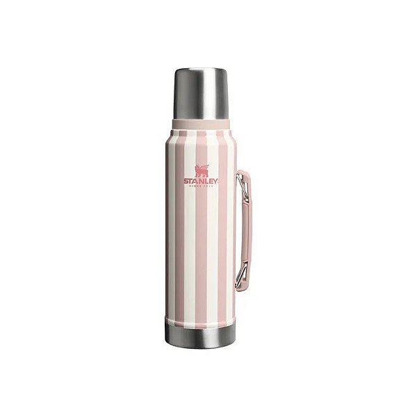 Garrafa Térmica Stanley The Legendary Classic Bottle 10-11344-038 - 1L - Peach Whip Cabana Gloss