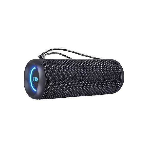 Caixa de Som HD Play E16 - Bluetooth - 12W - À Prova d'Água - Preto