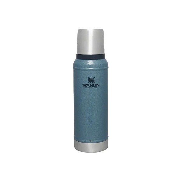 Garrafa Térmica Stanley The Legendary Classic Bottle 10-11346-004 - 940ML - Martelado Lago