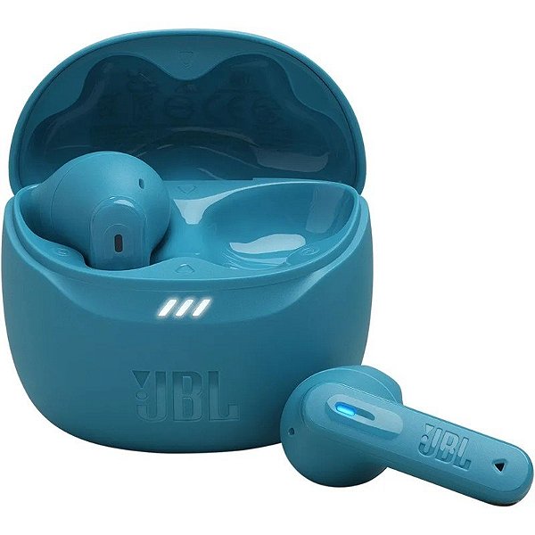 Fone de Ouvido Sem Fio JBL Tune Flex 2 Bluetooth Turquesa (com cancelamento de ruído)