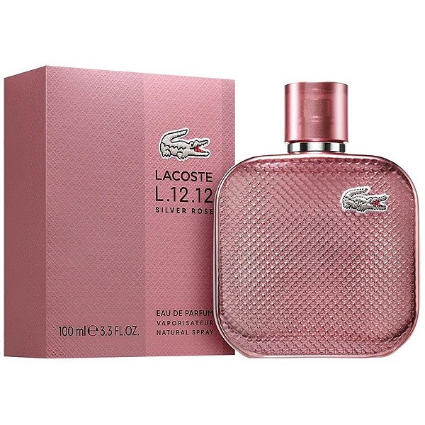 Perfume Lacoste L.12.12 Silver Rose Eau de Parfum 100ml - Feminino