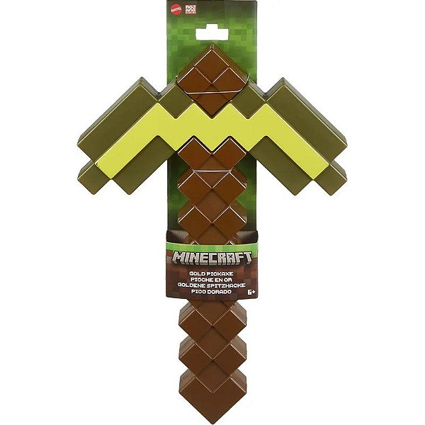 Minecraft Pico Dorado Mattel JCV18