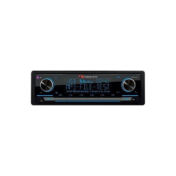 Rádio Relógio Nakamichi NQ537BD AUX/USB/BT/FM