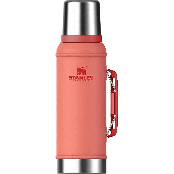 Garrafa Térmica Stanley The Legendary Classic Bottle 10-11494-0049 (940mL) Coral Quente