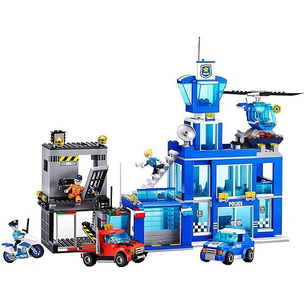 Máximo Quartel da Polícia Adventure Zuru - 83162 (889 peças)
