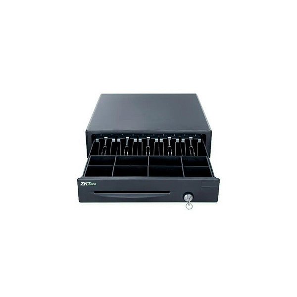 Gaveta de Dinheiro Zkteco ZKC0508 5 BAIAS Preto IVA
