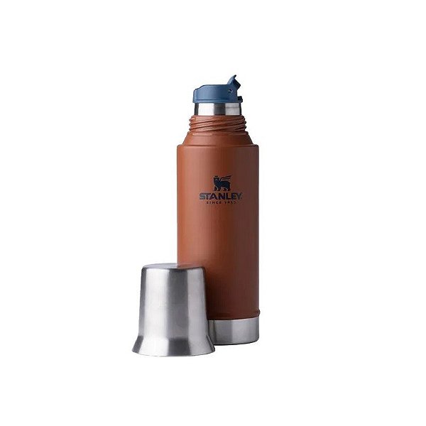 Garrafa Térmica Stanley Mate System 800ml - Marrom